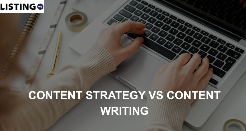 Content Strategy vs Content Writing