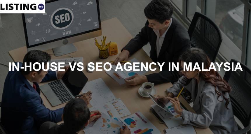 seo agency in malaysia discussing a client's report