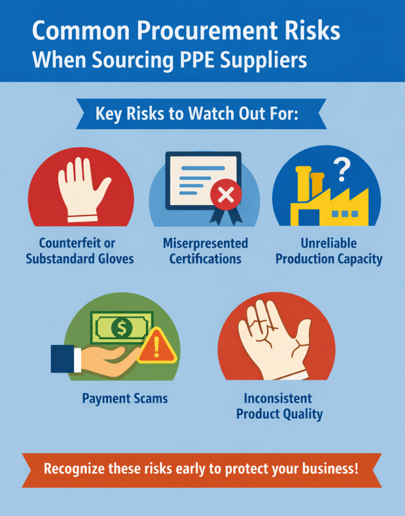 common procurement risk for gloves