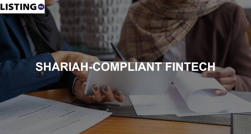 muslim woman using shariah compliant fintech in malaysia