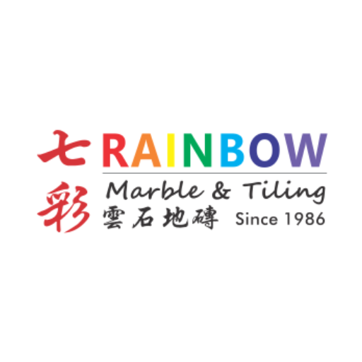 rainbow marble tilting in jb