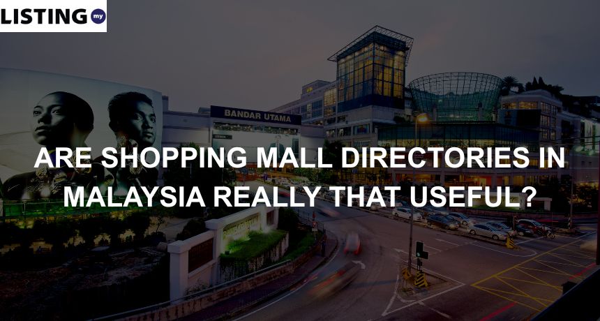 Photo of the 1 Utama shopping mall