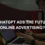 Photo of a woman checking her ChatGPT ads