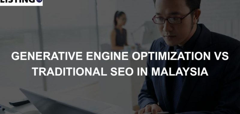 Photo of a businessman handling SEO and GEO