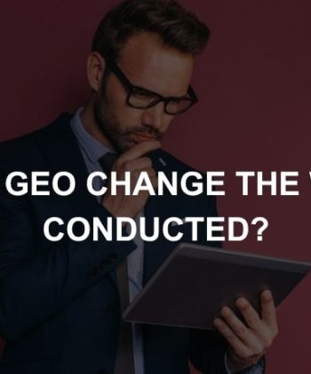 Photo of a guy analyzing GEO