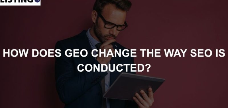 Photo of a guy analyzing GEO