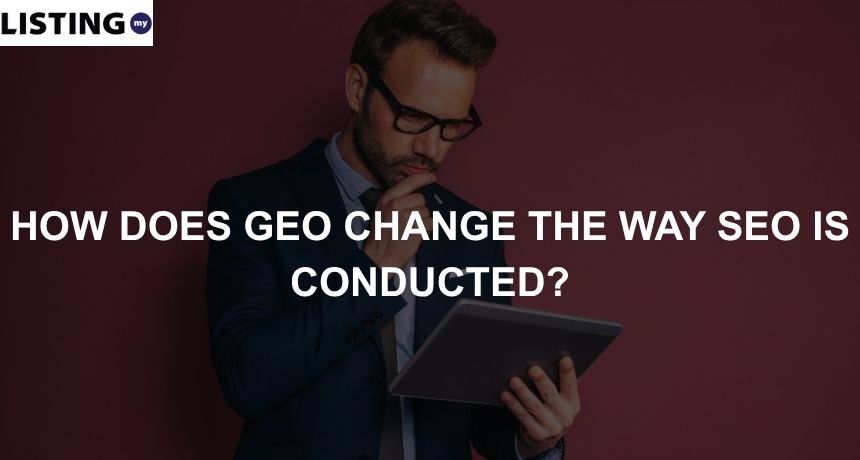 Photo of a guy analyzing GEO